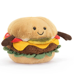 JellyCat Peluche JellyCat -  Hamburger amusant