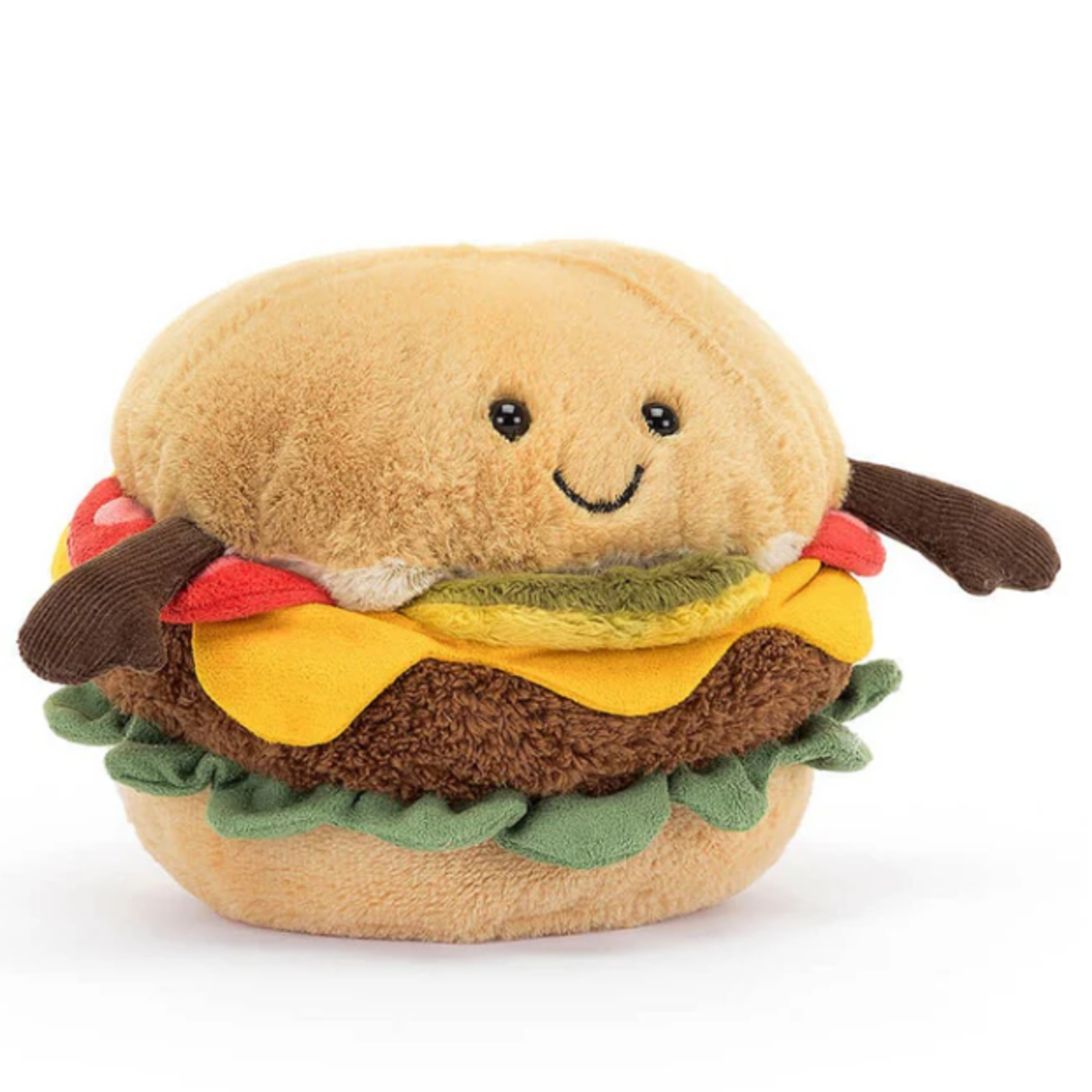 JellyCat Peluche JellyCat -  Hamburger amusant