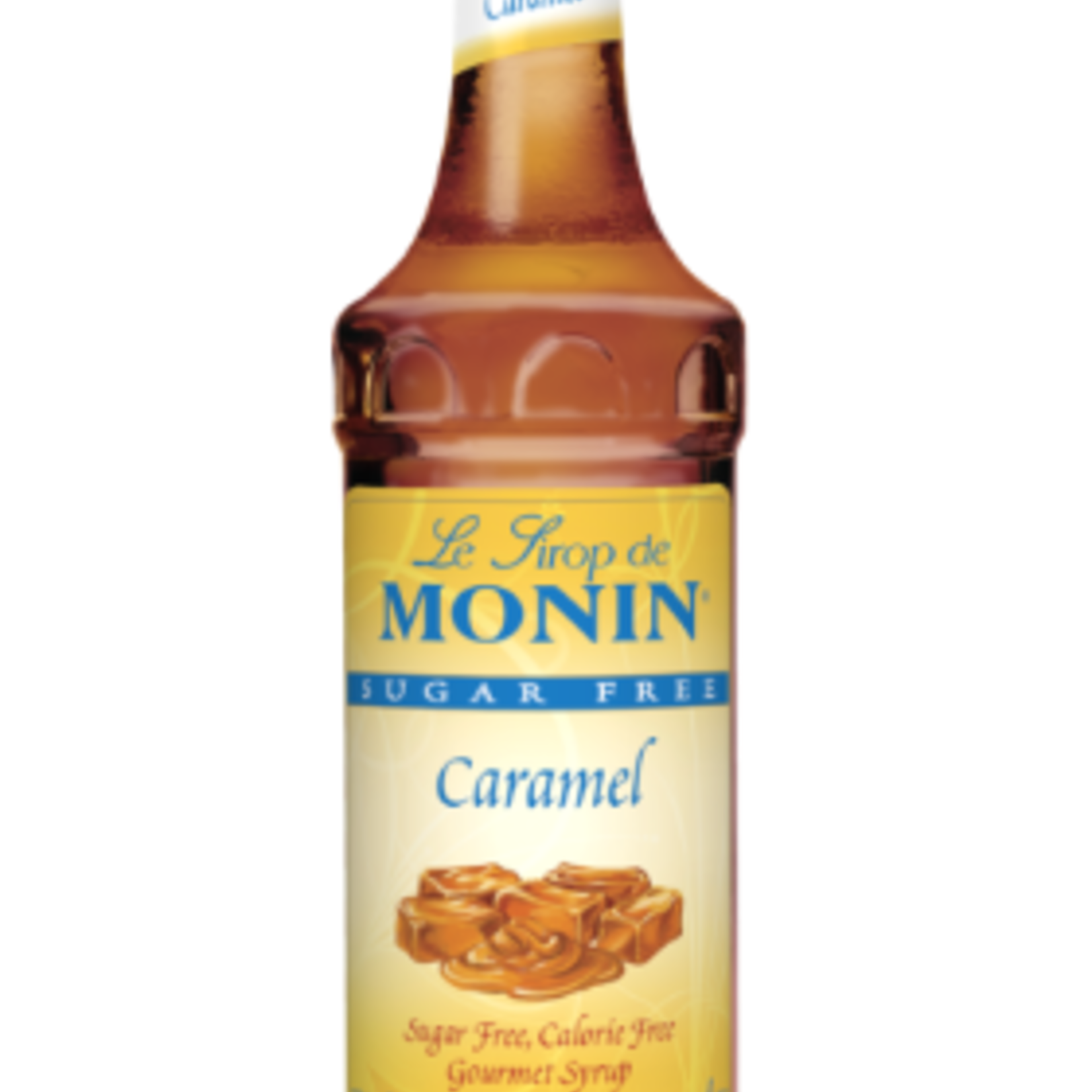 Monin Sirop Monin caramel sans sucre (Caramel sugar free) - 750 ml