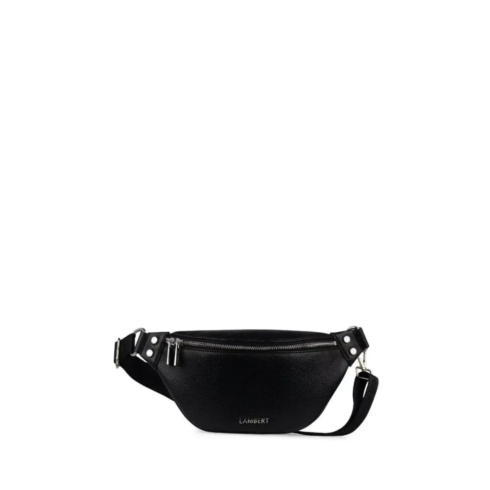 Lambert Le Sarah - Sac banane en cuir vegan - Noir