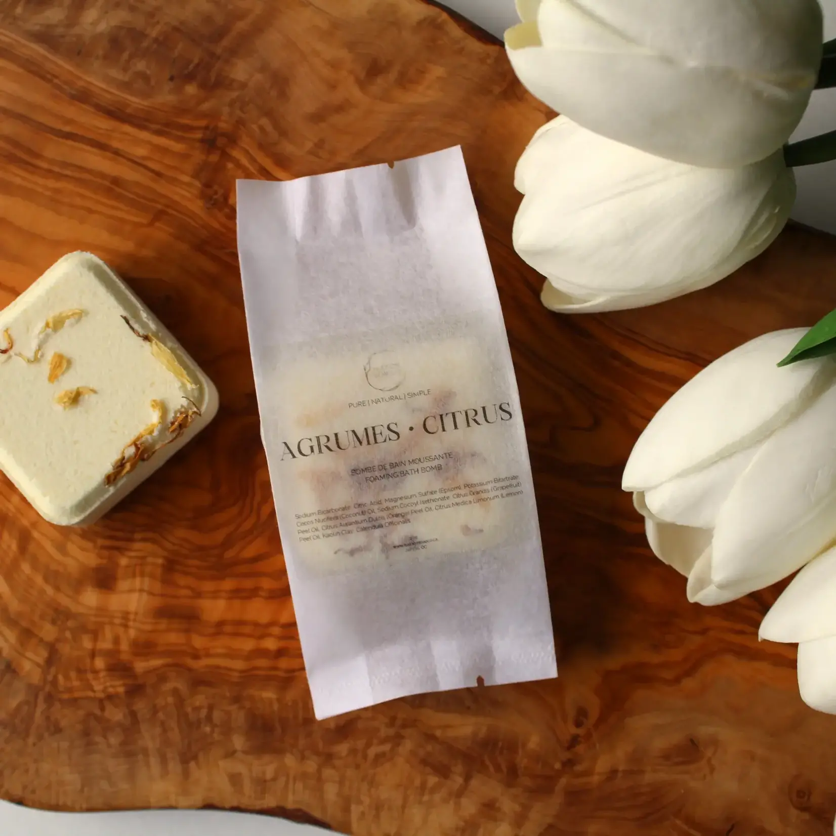 HudsonSoap CO. Bombe de bain moussante - Agrumes