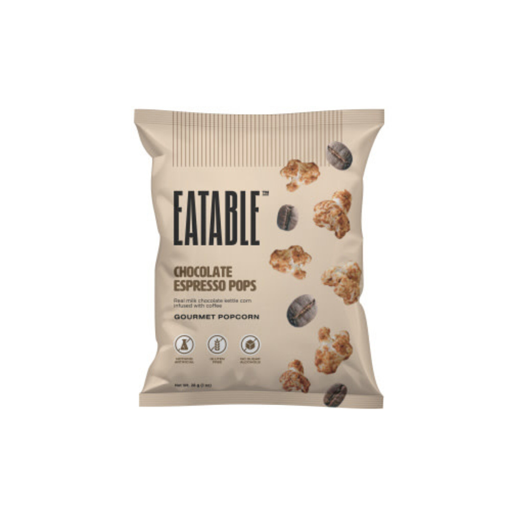 Eatable Popcorn - Mini pop martini espresso - 28 g