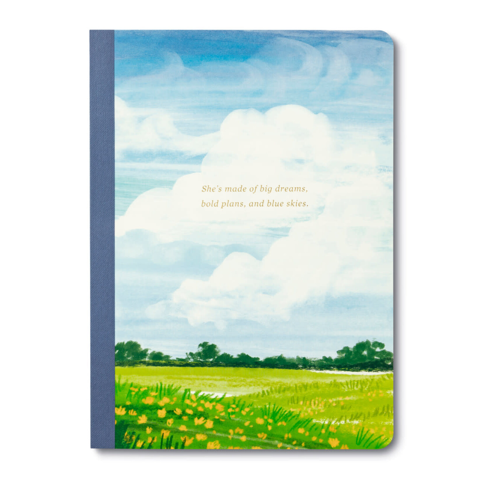 Compendium Cahier de note - She’s made of big dreams, bold plans, and blue skies.