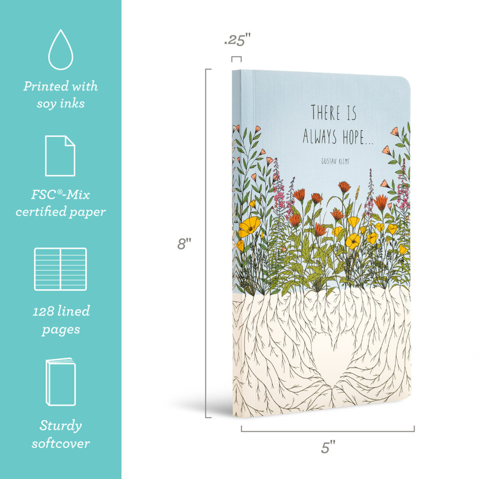 Compendium Petit cahier de note - “There is always hope…” —Gustav Klimt