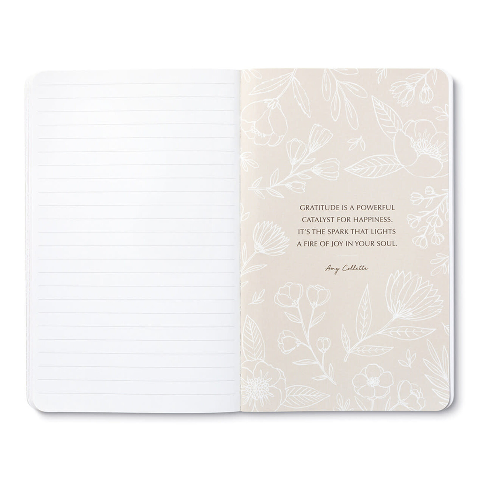 Compendium Petit cahier de note - “My heart gives thanks…” —William S. Braithwaite