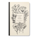 Compendium Petit cahier de note - “My heart gives thanks…” —William S. Braithwaite