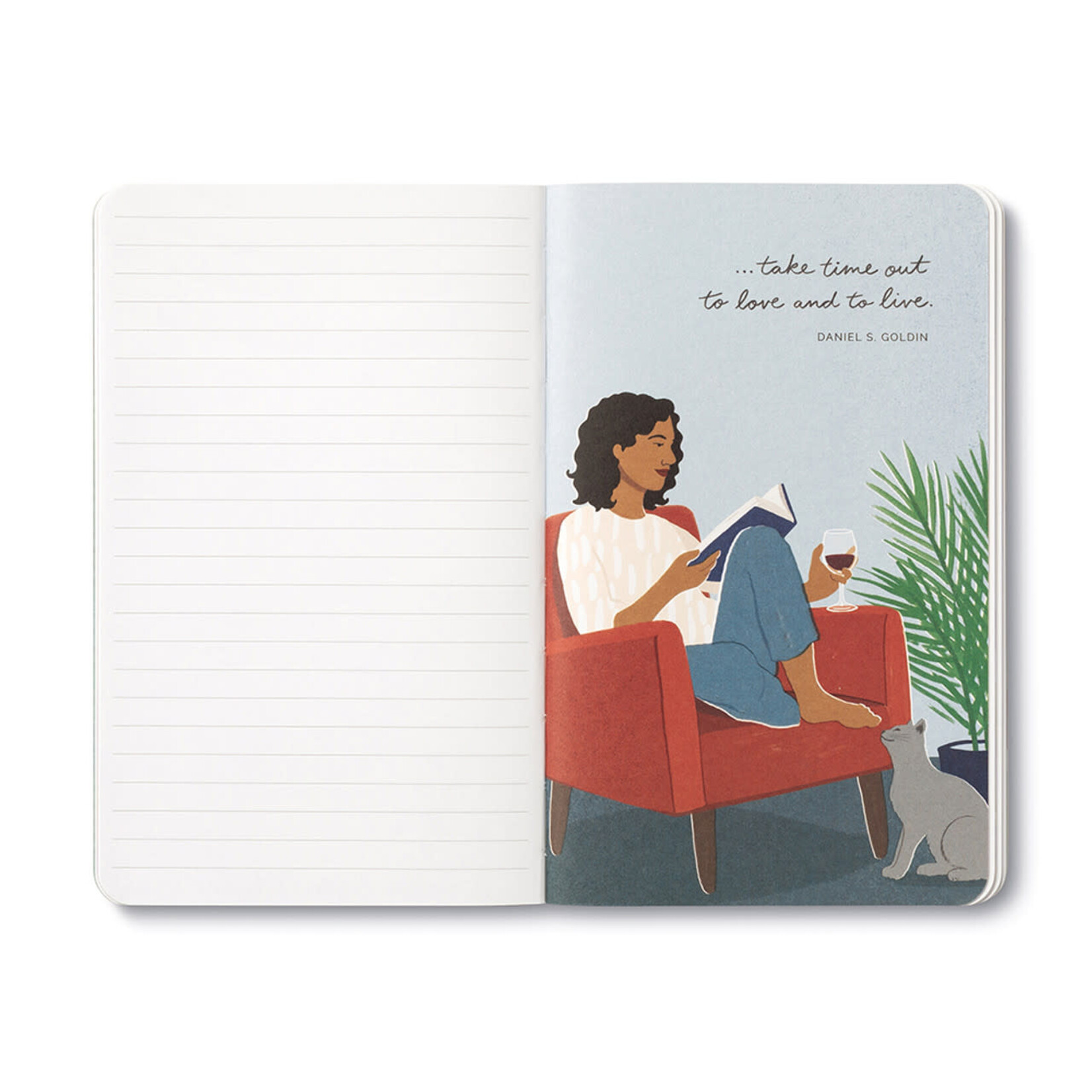 Compendium Petit cahier de note - “Life is to be enjoyed.” —Alfred A. Montapert