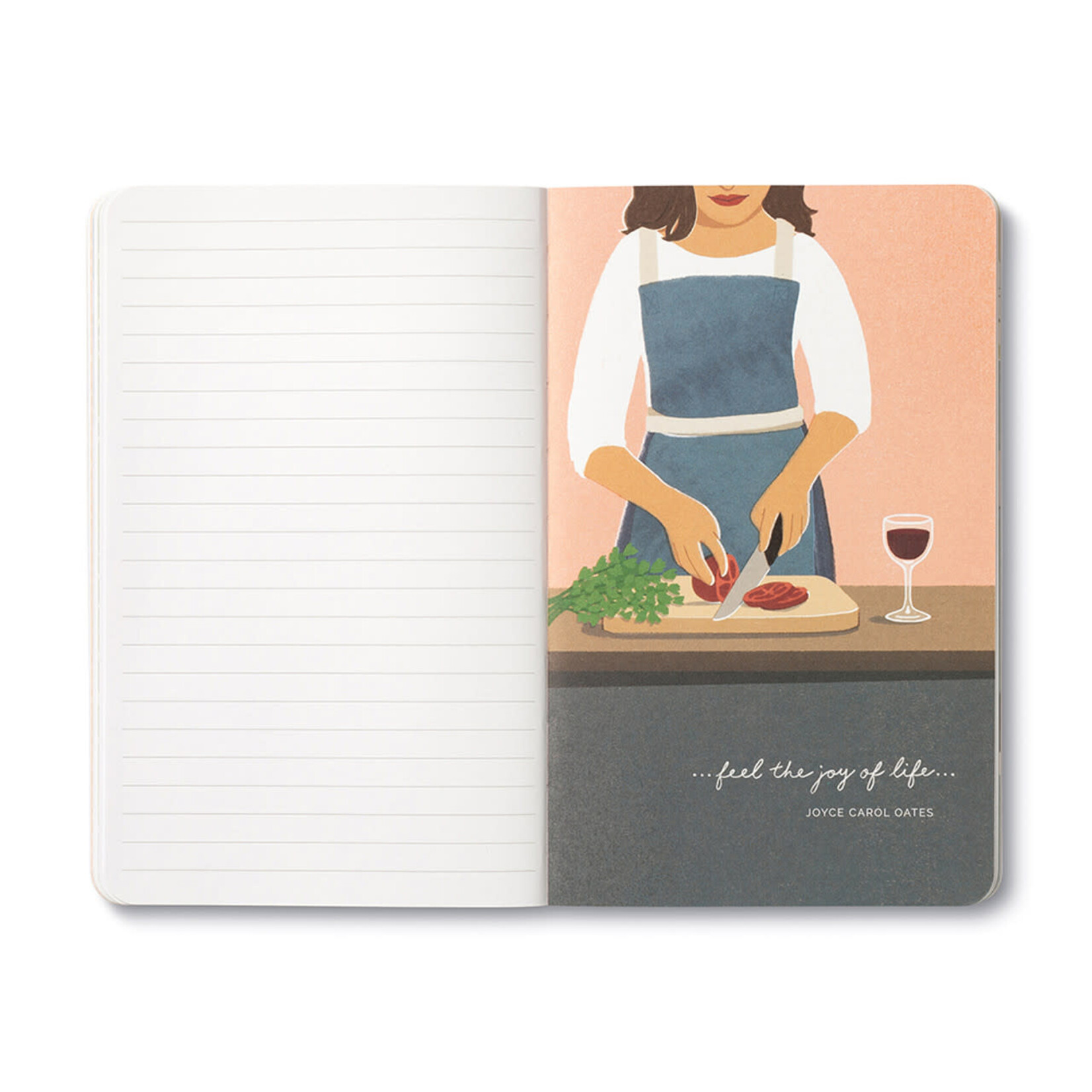 Compendium Petit cahier de note - “Life is to be enjoyed.” —Alfred A. Montapert