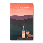 Compendium Petit cahier de note - “Life is to be enjoyed.” —Alfred A. Montapert