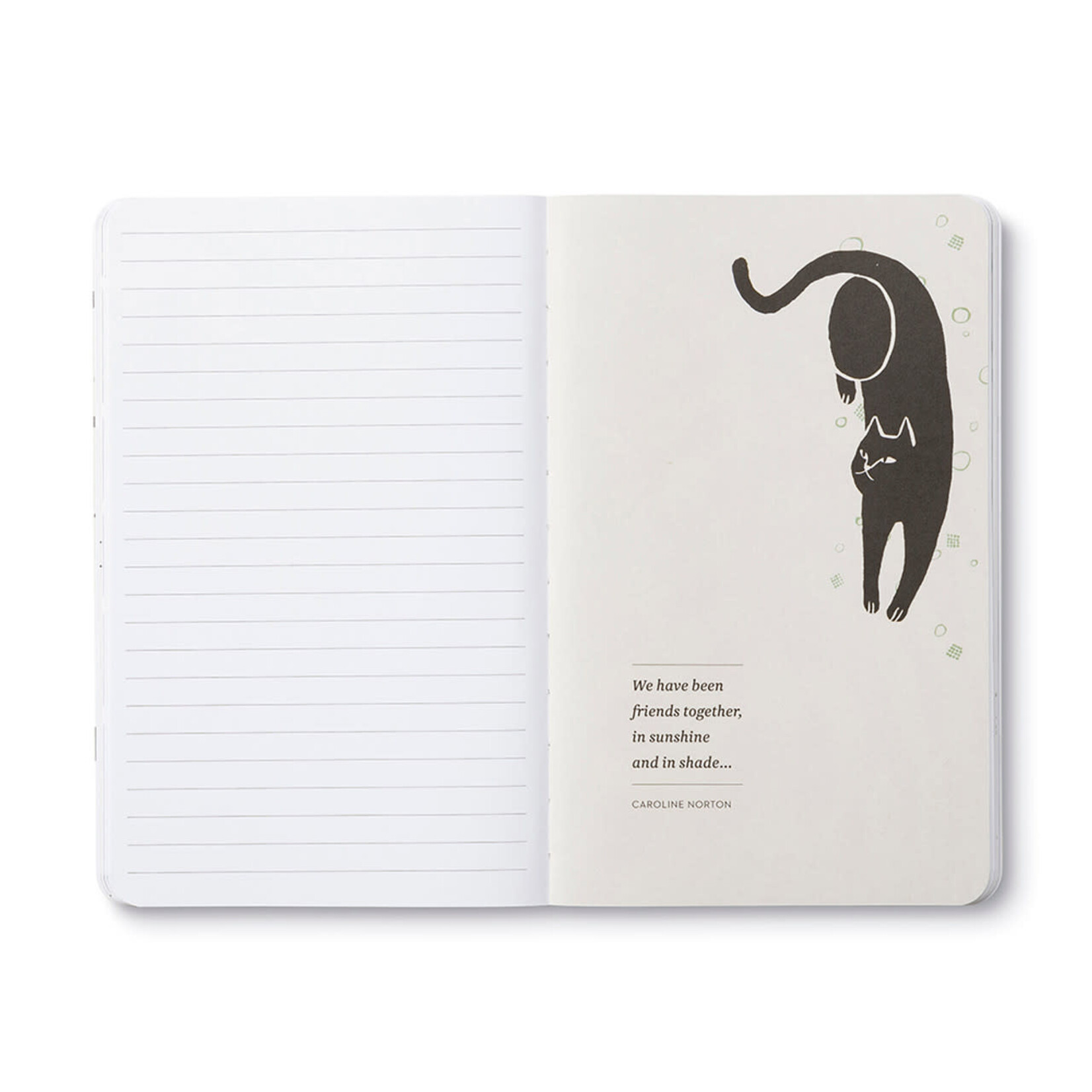 Compendium Petit cahier de note - "There are no ordinary cats."—Colette