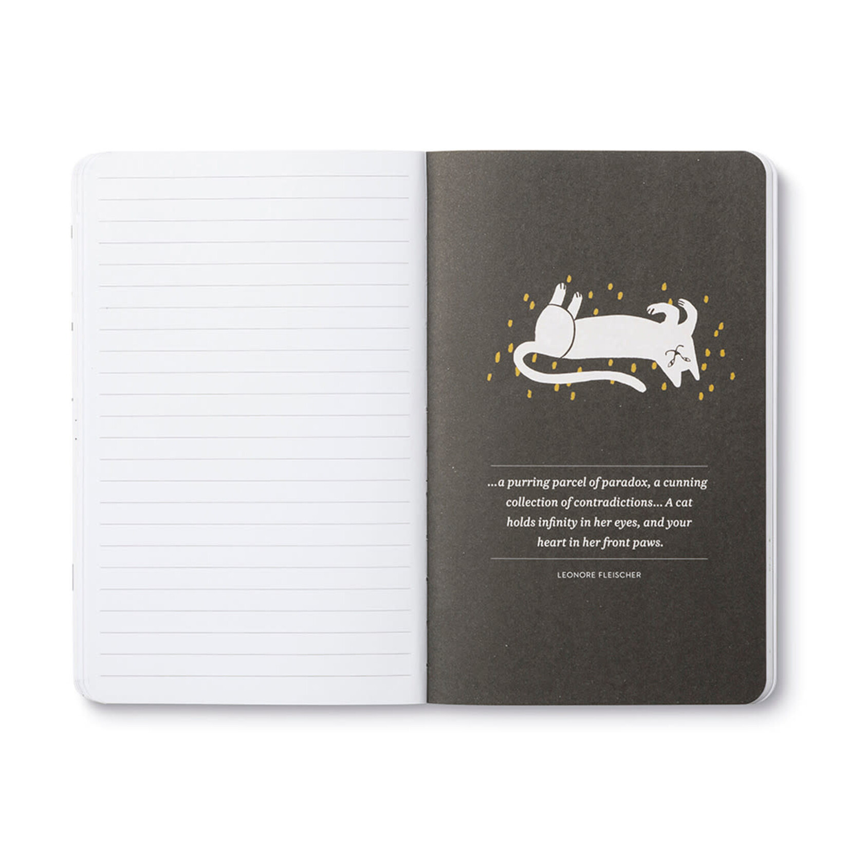 Compendium Petit cahier de note - "There are no ordinary cats."—Colette
