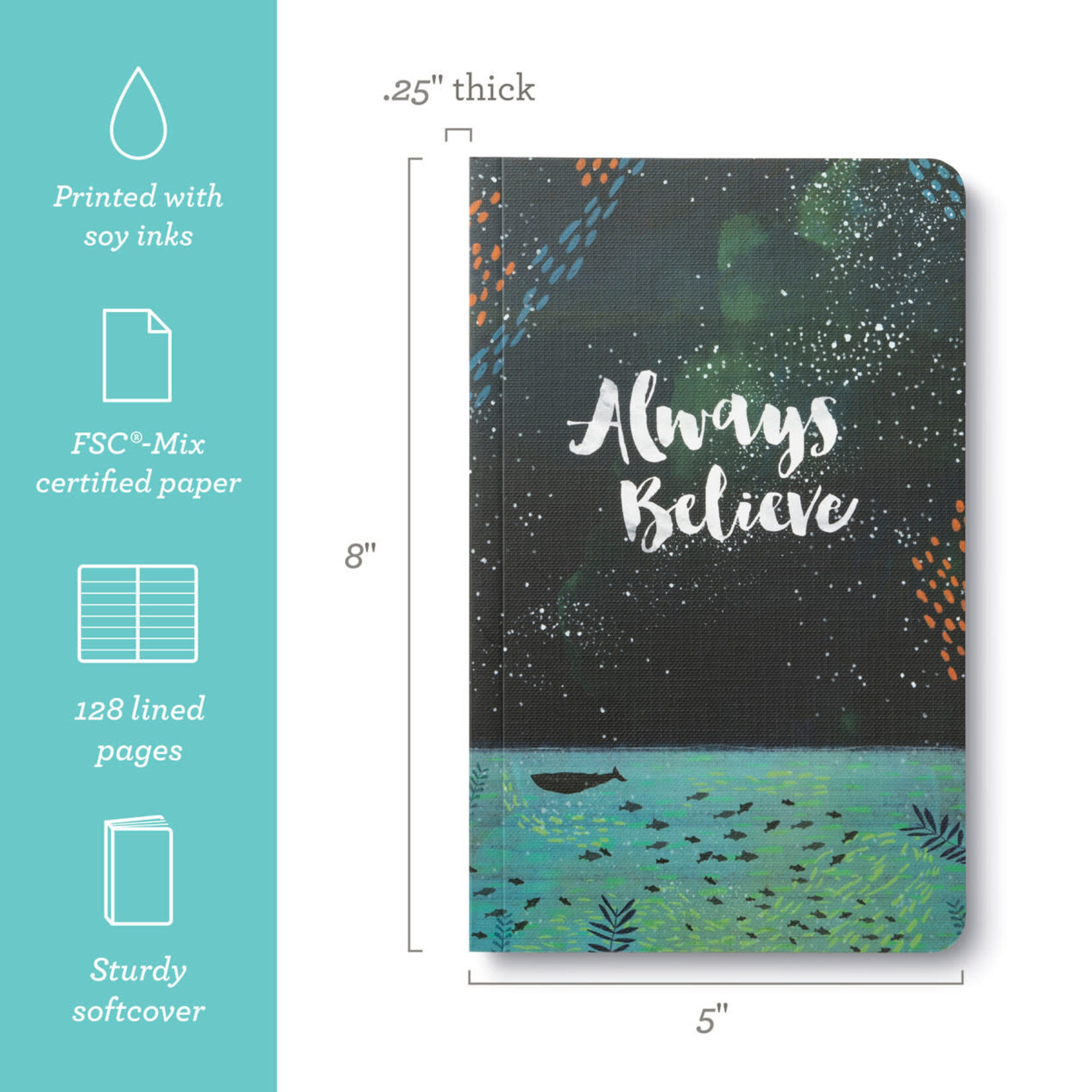 Compendium Petit cahier de note - Always believe