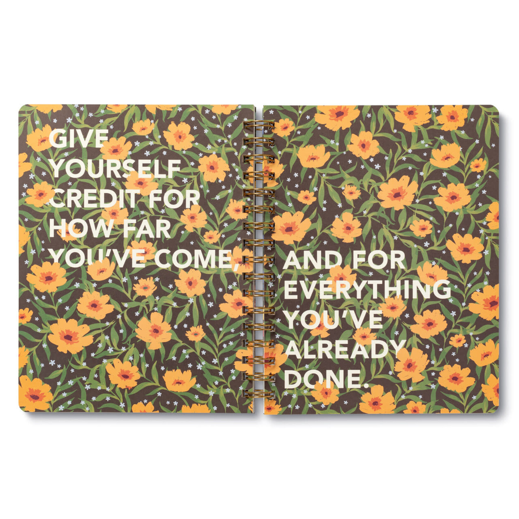 Compendium Cahier avec reliure spirale - You are here, it ts time, you are ready.