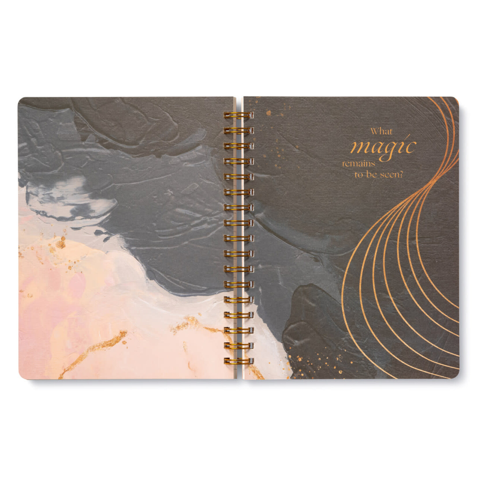 Compendium Cahier avec reliure spirale - Your life is your creation — The most beautiful thing you will ever make.