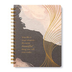 Compendium Cahier avec reliure spirale - Your life is your creation — The most beautiful thing you will ever make.