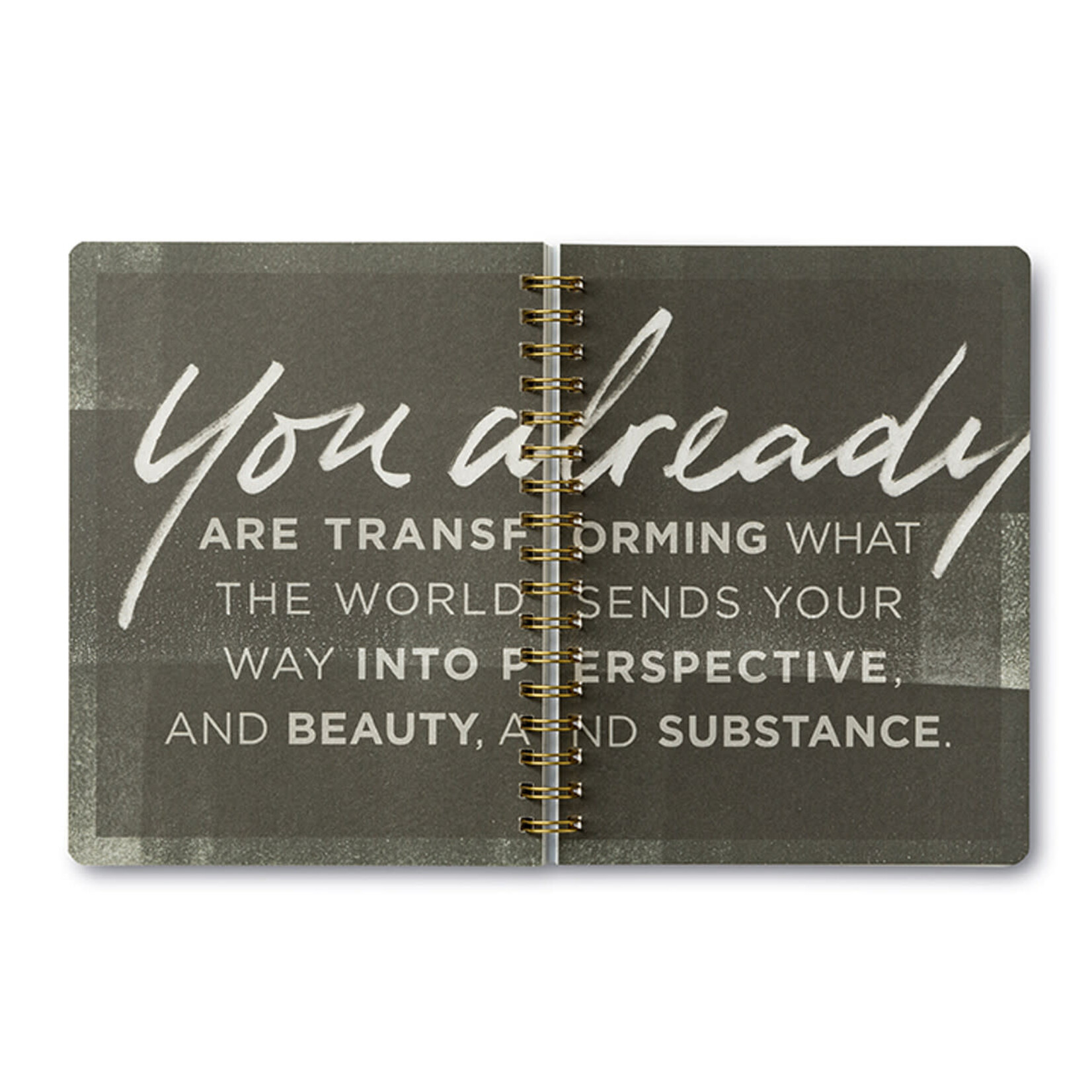 Compendium Cahier à reliure spirale - You are here to do incredible things. Brave things. Bold things. Things that only you can do.