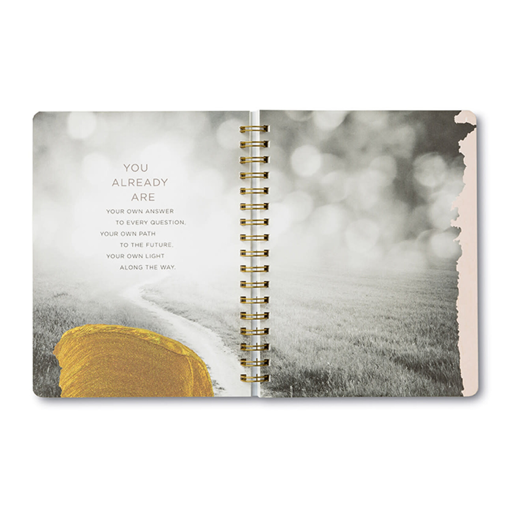 Compendium Cahier à reliure spirale - You are here to do incredible things. Brave things. Bold things. Things that only you can do.