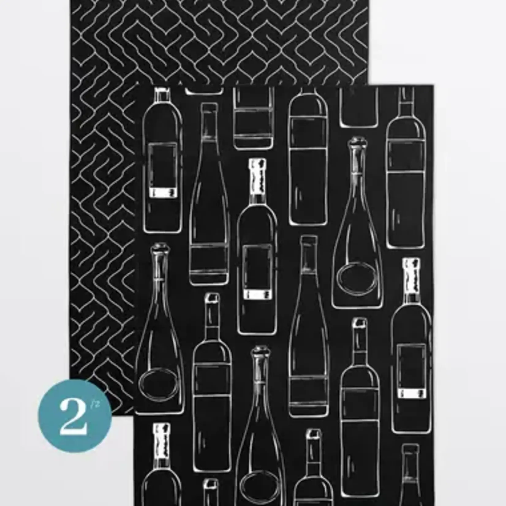 Solem Linges à vaisselle - La Cuvée Solem (Lot de 2)