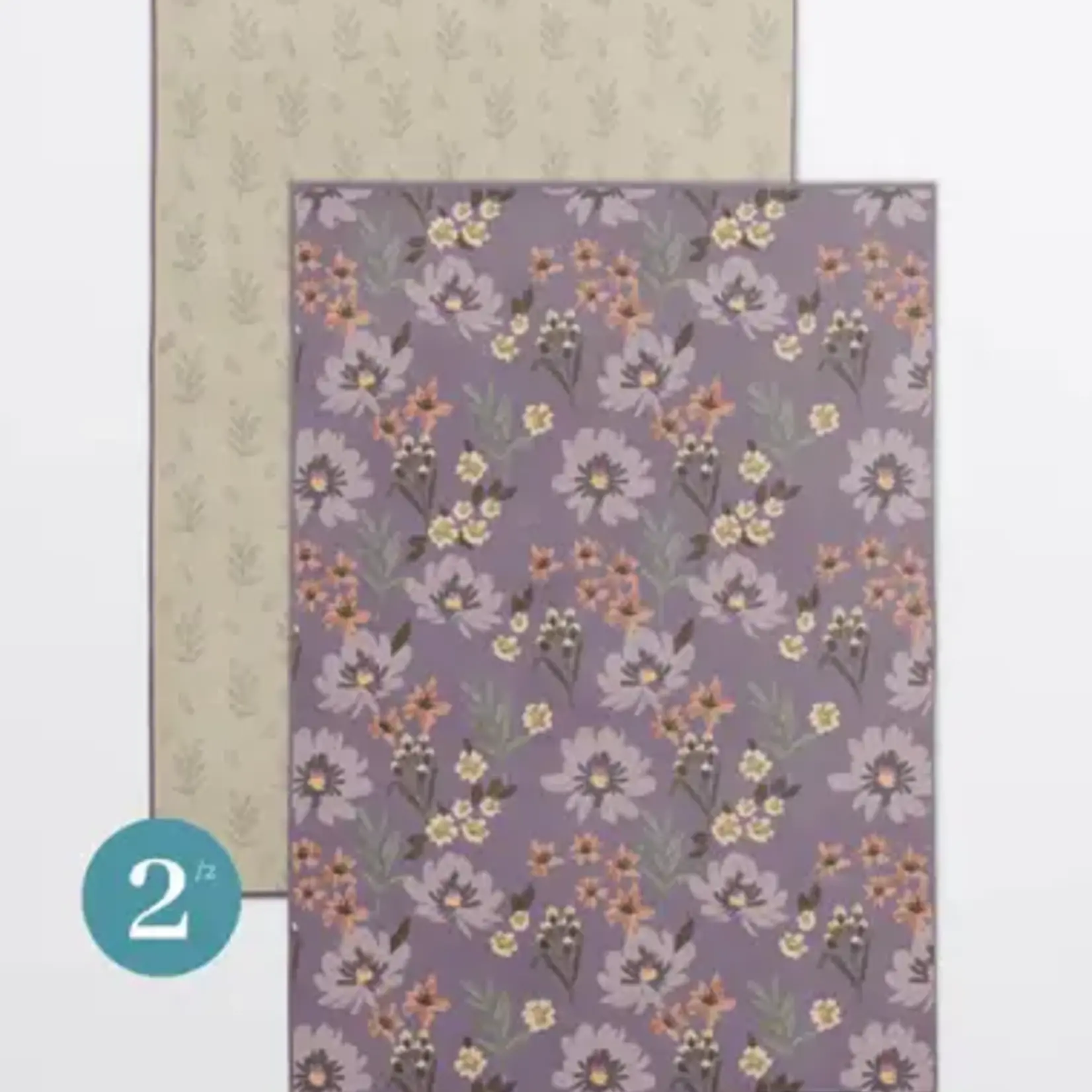 Solem Linges à vaisselle - Douce Floraison (Lot de 2)