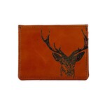 Selbrae Porte-cartes en cuir - Cerf