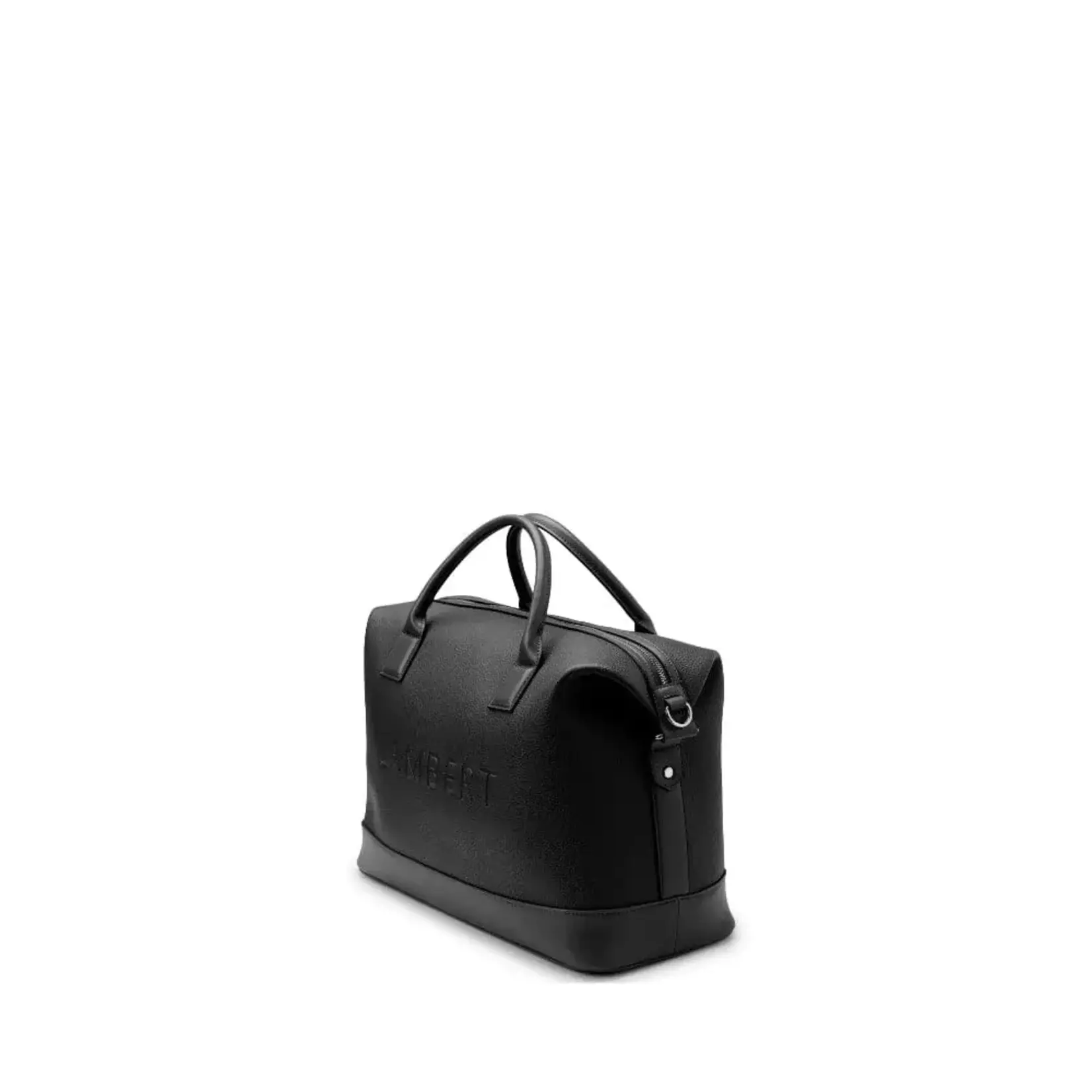 Lambert Le Mae - Sac de voyage fourre-tout en cuir vegan - Noir