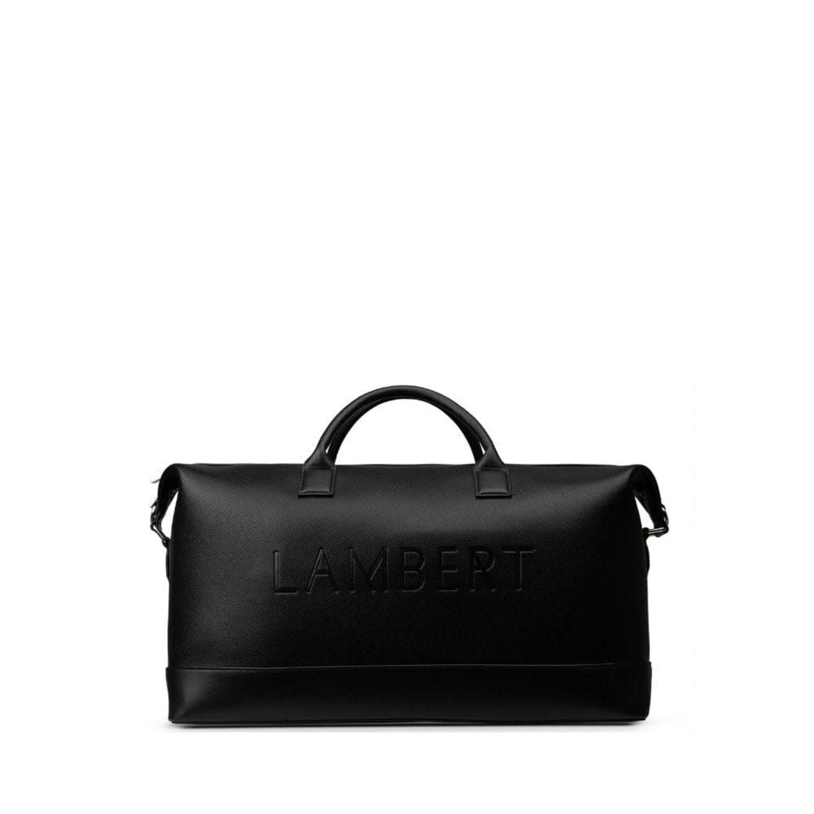 Lambert Le June - Sac de voyage fourre-tout en cuir vegan - Noir