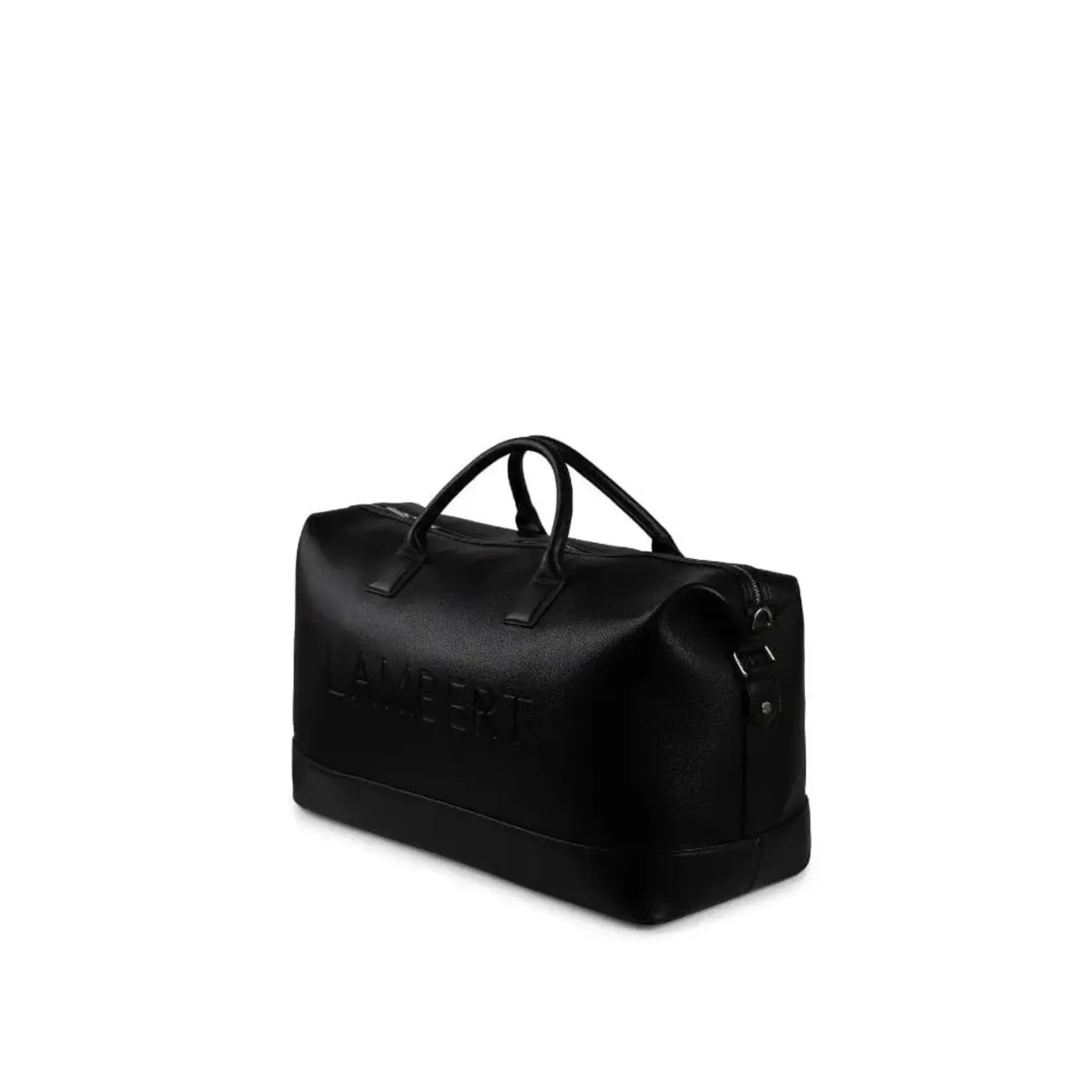 Lambert Le June - Sac de voyage fourre-tout en cuir vegan - Noir
