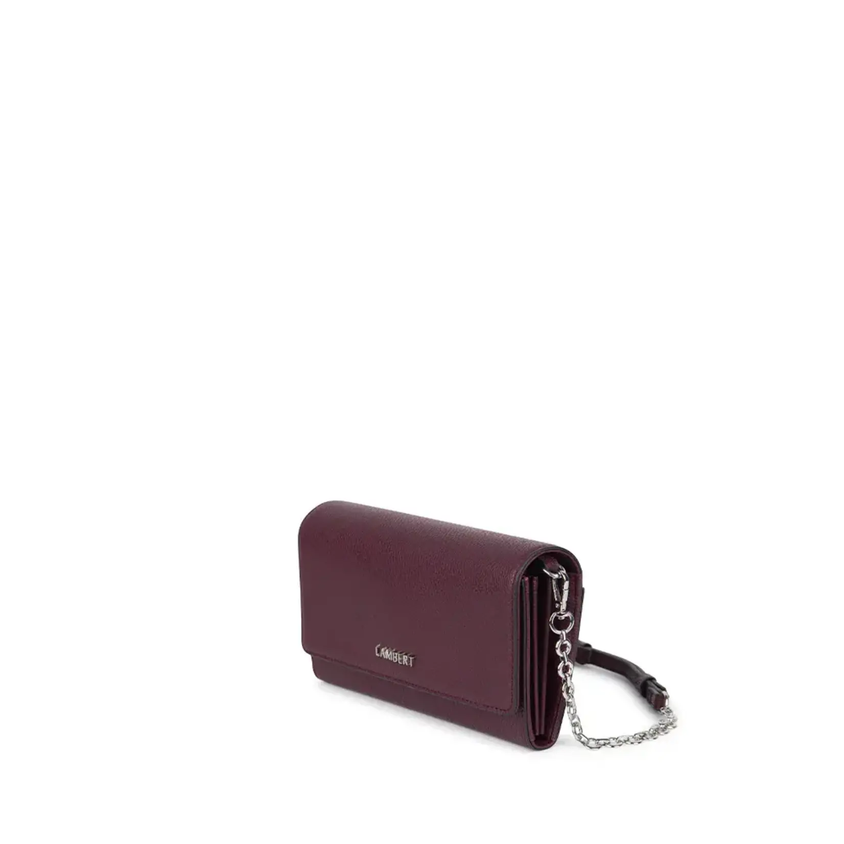 Lambert Le Felicia - crossbody 2 en 1 - Cabernet Pebble