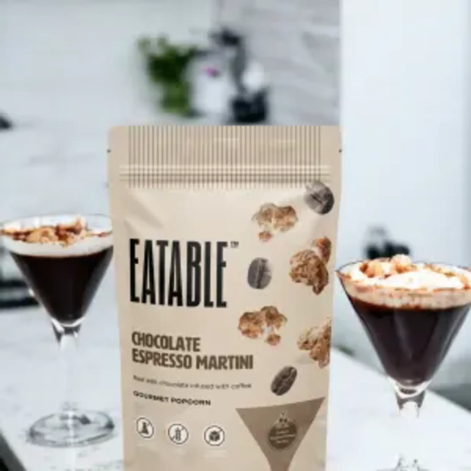 Eatable Popcorn - Mini pop martini espresso - 28 g