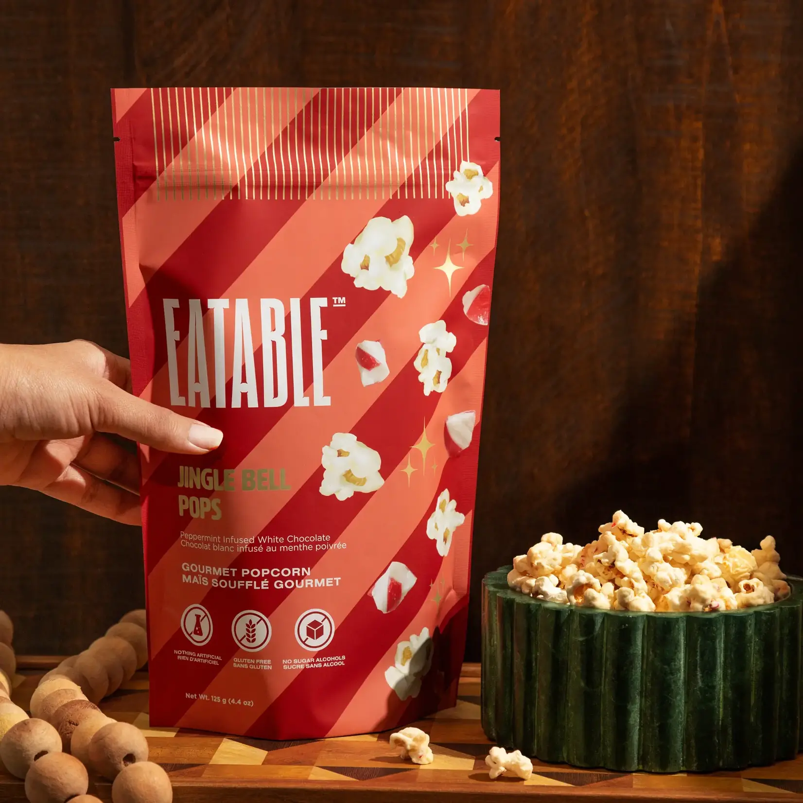 Eatable Popcorn - Jingle Bell Pop