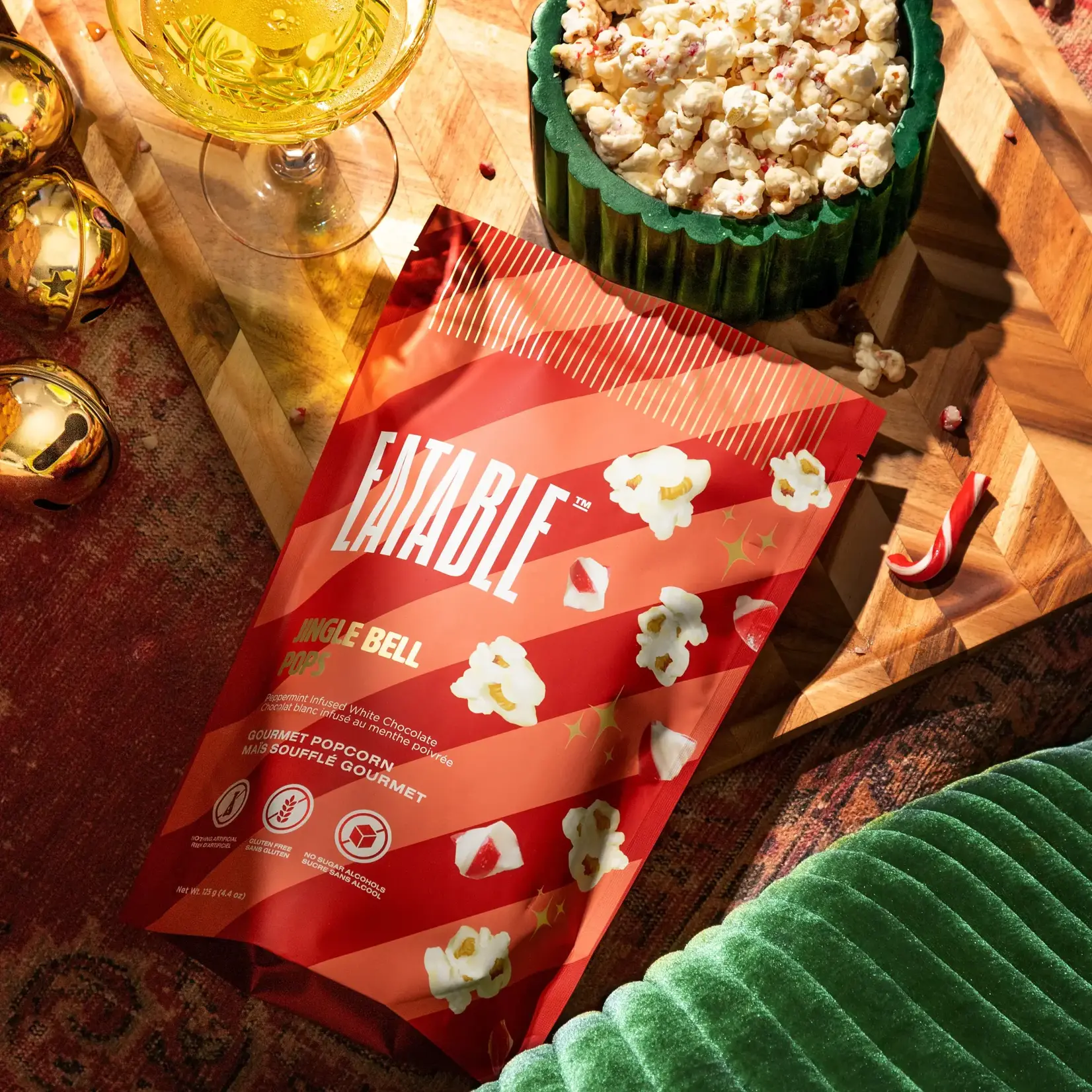 Eatable Popcorn - Jingle Bell Pop
