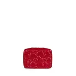 Lambert Le Tasha - Pochette à bijoux en cuir vegan rubis