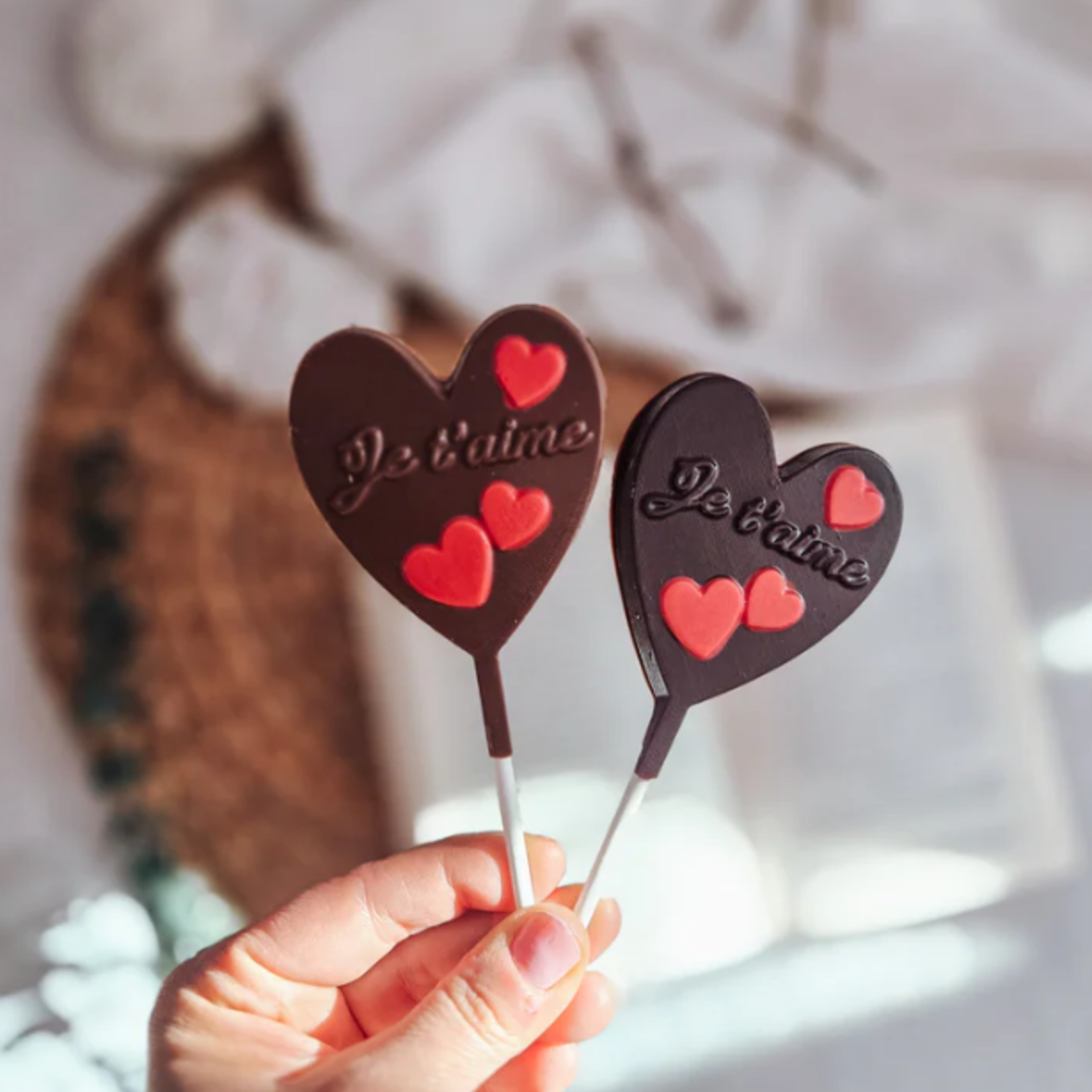 Fays Suçon en chocolat noir - Je t'aime