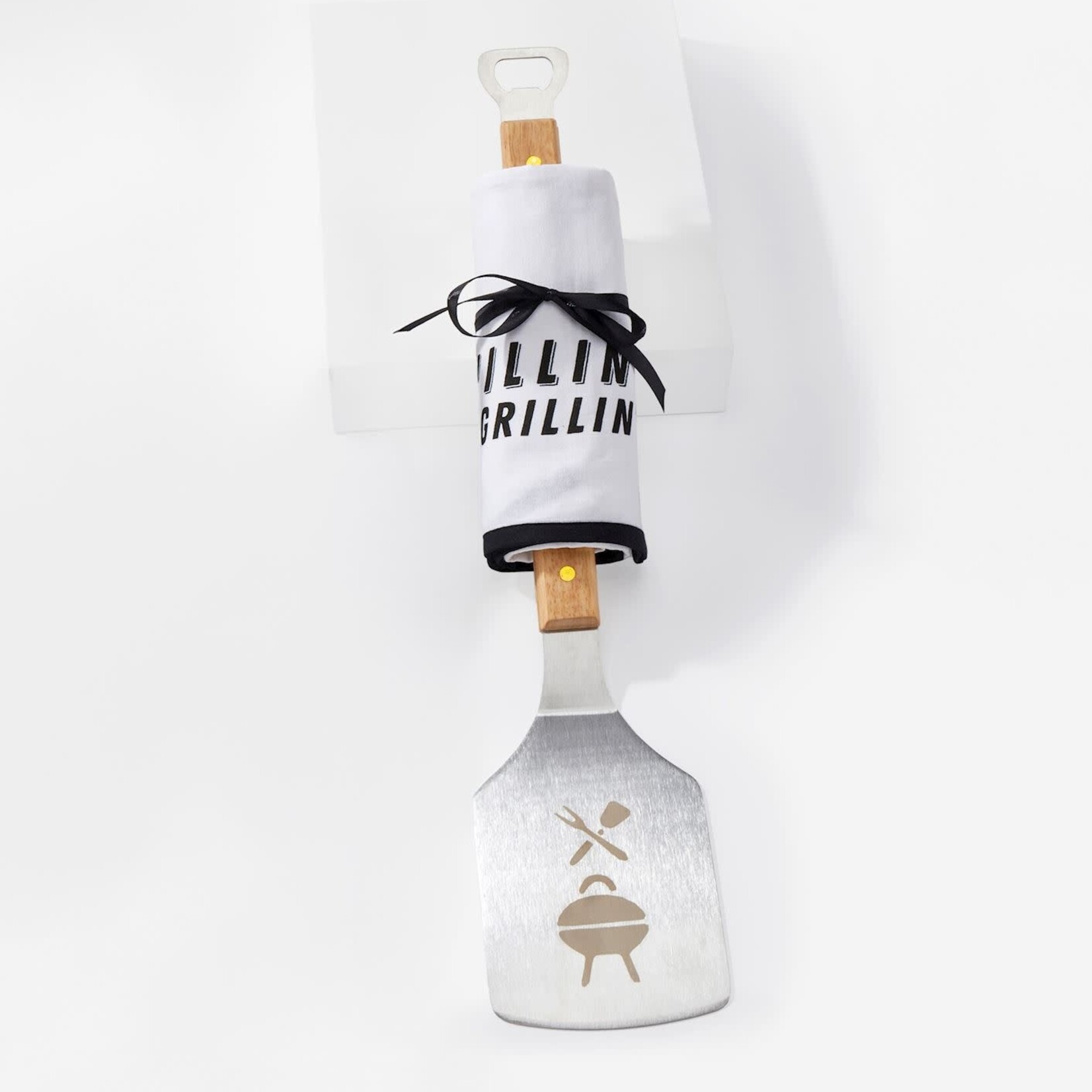 GiftCraft Ensemble torchon et spatule en coton