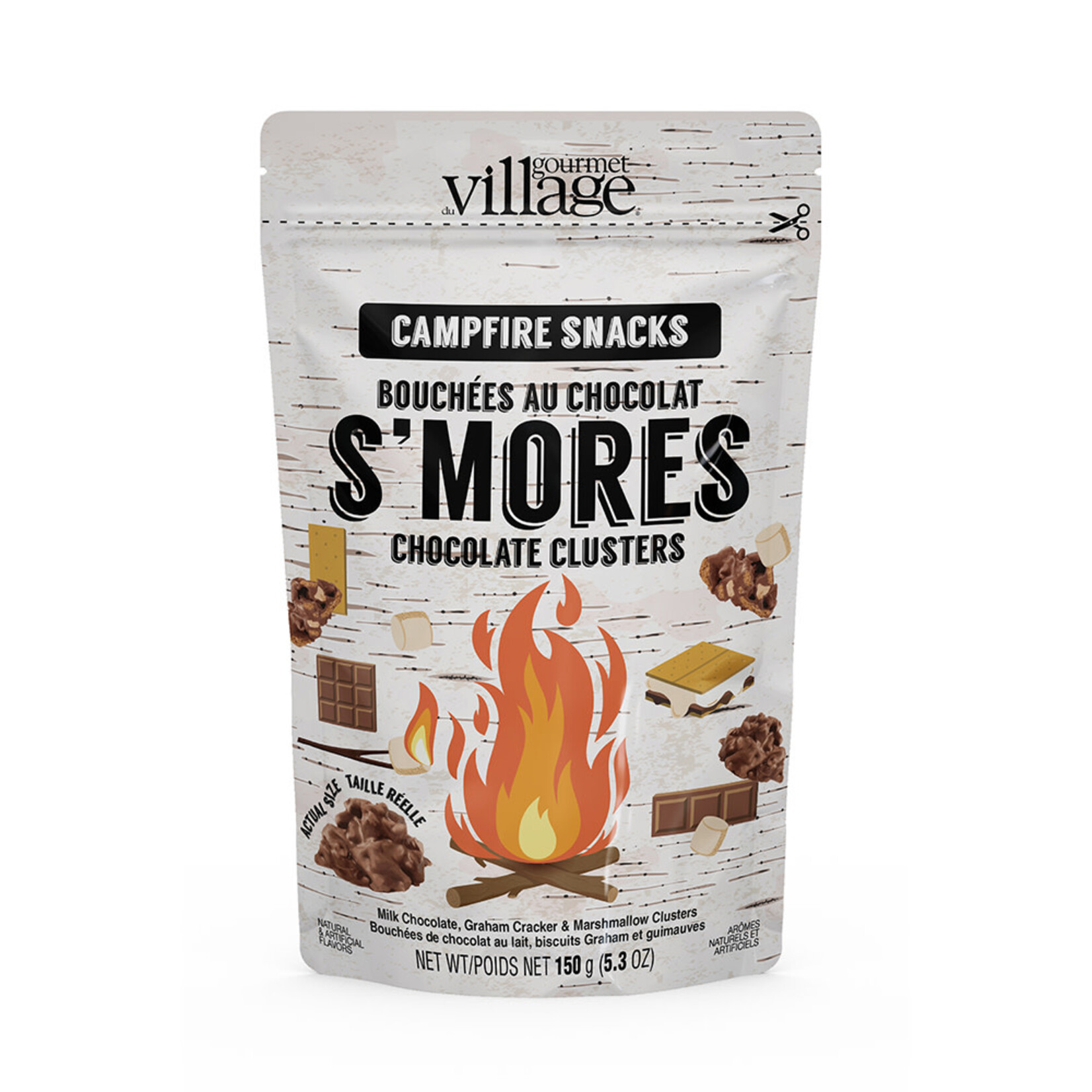 Gourmet du Village Bouchées au chocolat de S’mores