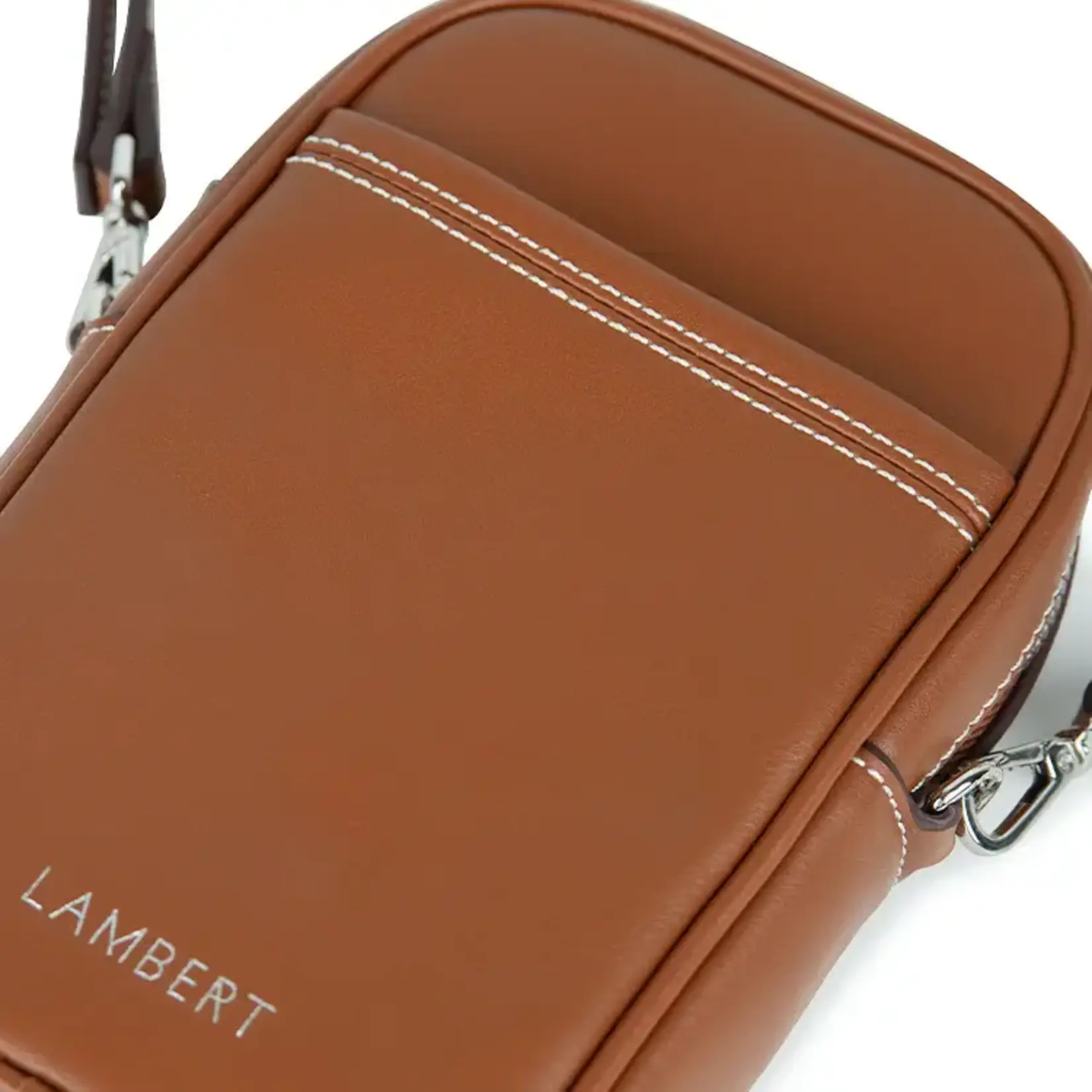 Lambert Le Izzy - Sac à bandoulière en cuir vegan - Affogato