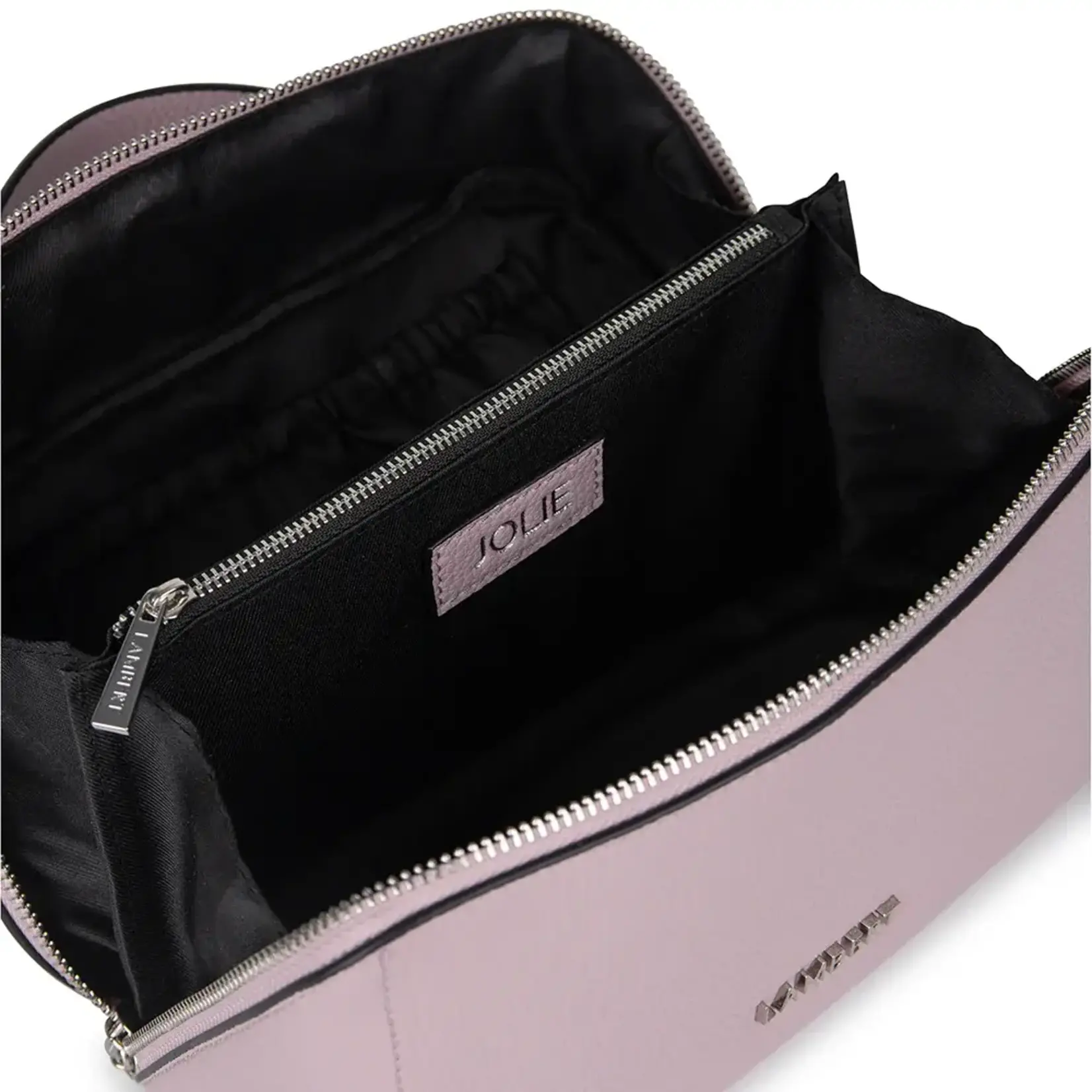 Lambert La Jolie - Trousse à maquillage en cuir vegan - Blueberry milk