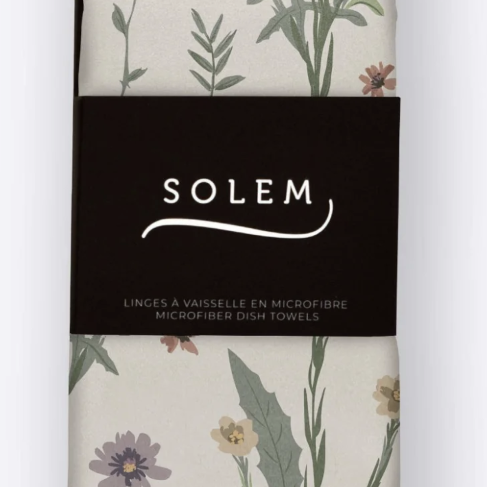 Solem Linges à vaisselle - Douce Floraison (Lot de 2)