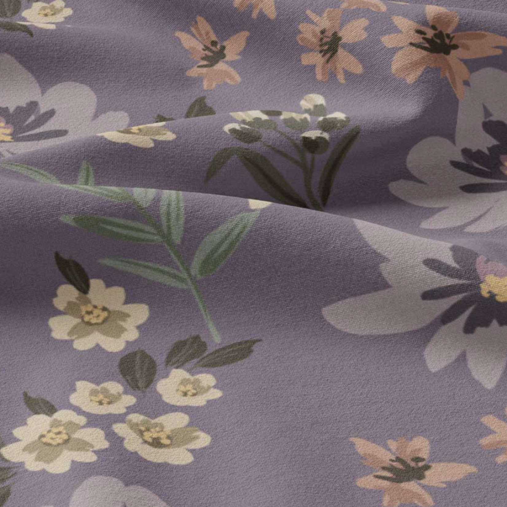 Solem Linges vitres et miroirs - Douce Floraison (Lot de 2)