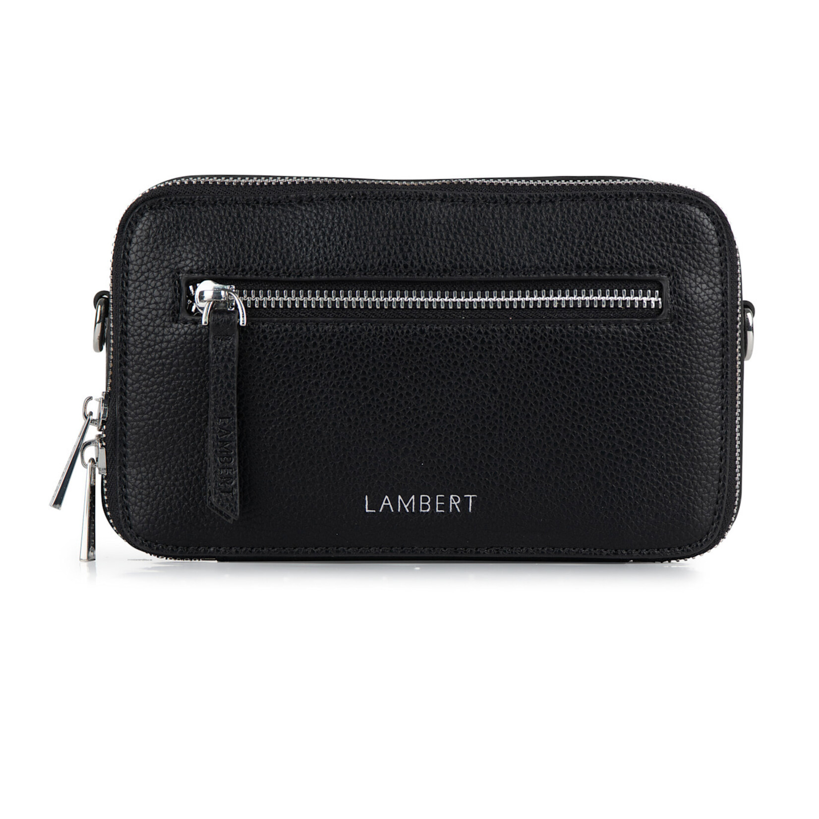 Lambert Le Madalyn - Sac à main 2-en-1 en cuir vegan - Noir