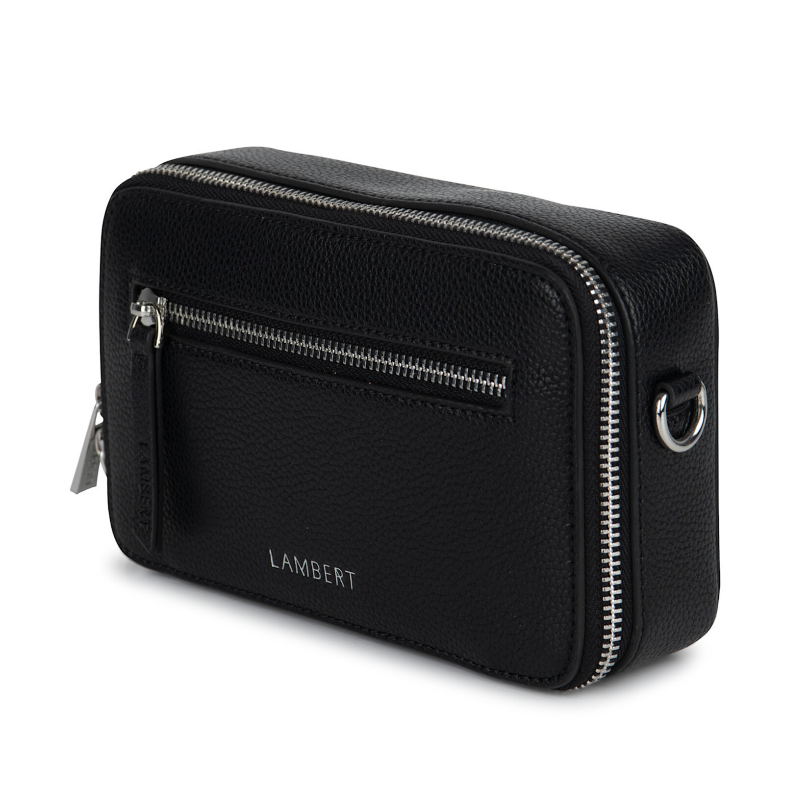 Lambert Le Madalyn - Sac à main 2-en-1 en cuir vegan - Noir