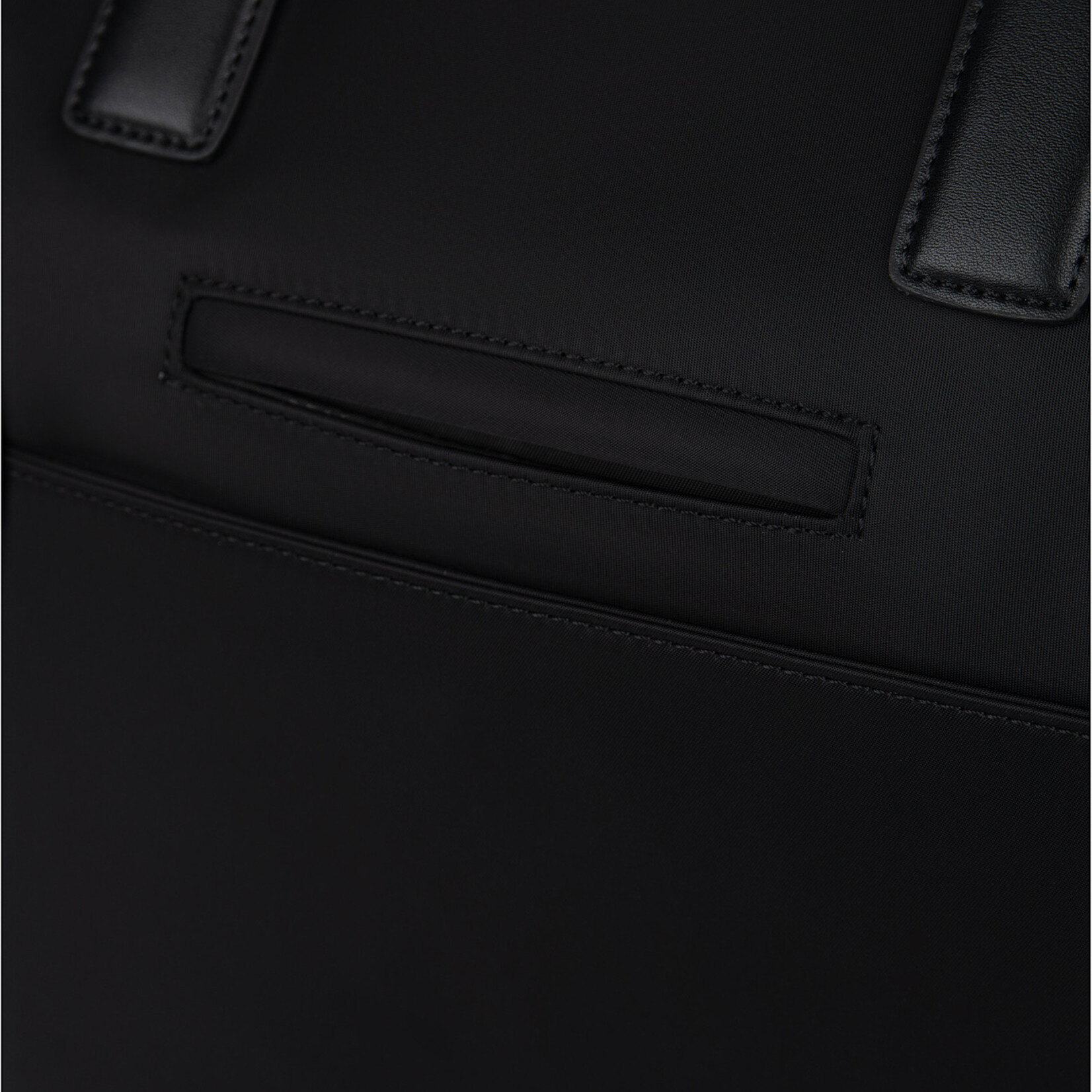 Lambert Le London - Petit sac de voyage en nylon recyclé - Noir