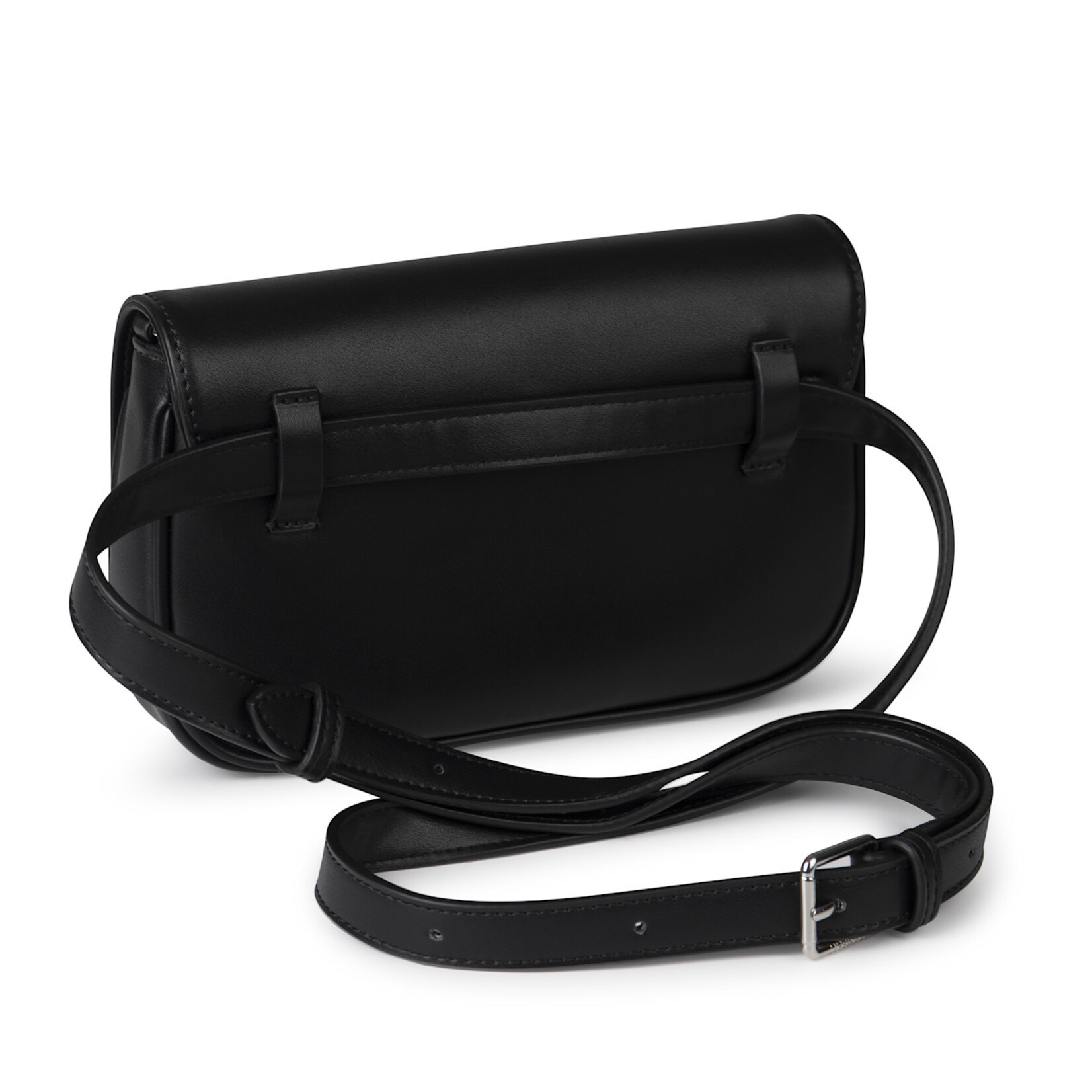 Lambert Le Gabby - Sac à main 2-en-1 en cuir vegan - Noir