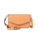 Lambert Le Gabby - Sac à main 2-en-1 en cuir vegan - Pêche