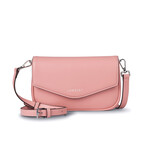 Lambert Le Gabby - Sac à main 2-en-1 en cuir vegan - Sorbet