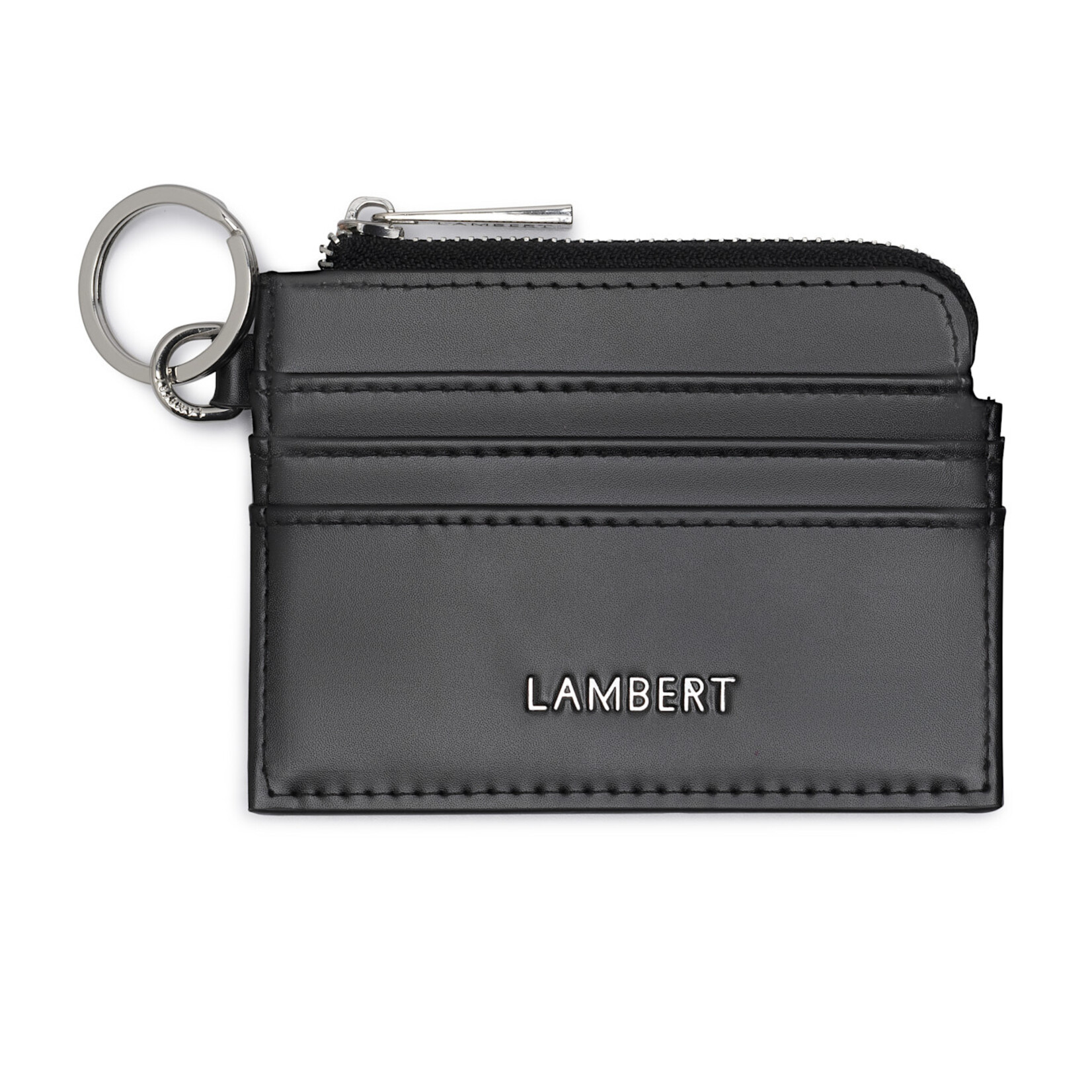 Lambert Le Melina - Porte-cartes en cuir vegan - Noir