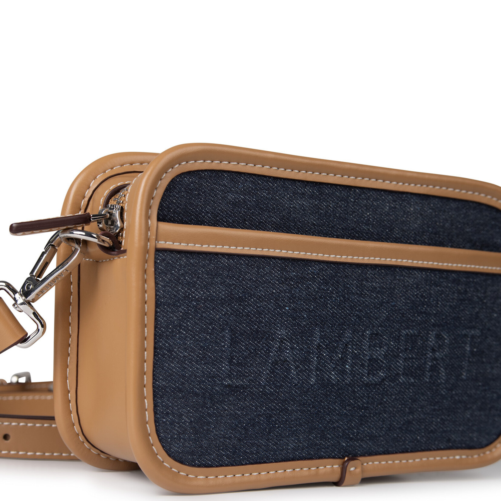 Lambert Le Sandy - Sac bandoulière en canevas - Denim foncé