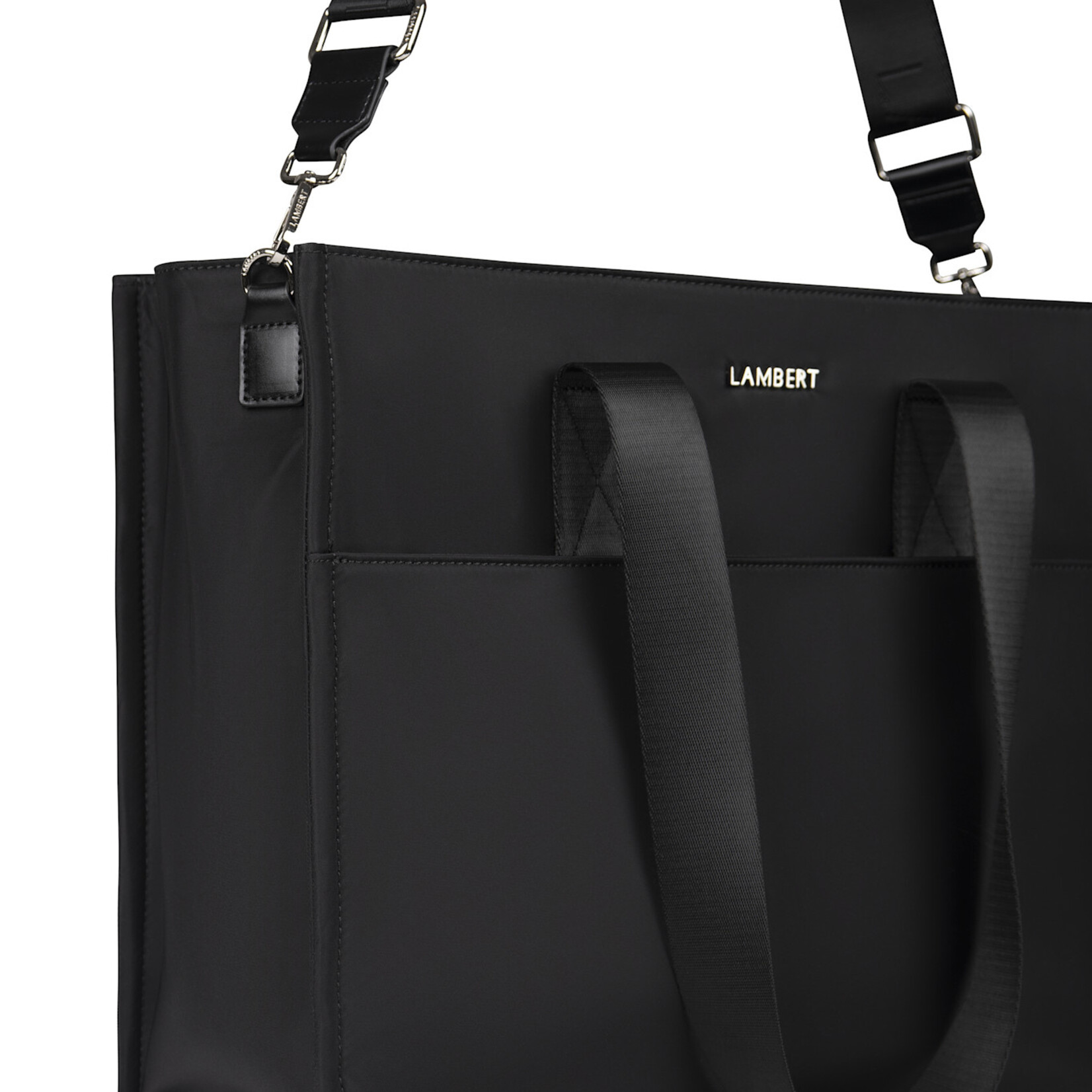 Lambert Le Tessa - Sac fourre-tout en nylon recyclé - Noir