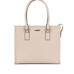 Lambert Le Vera - Sac à main 2-en-1 cuir vegan - Amande