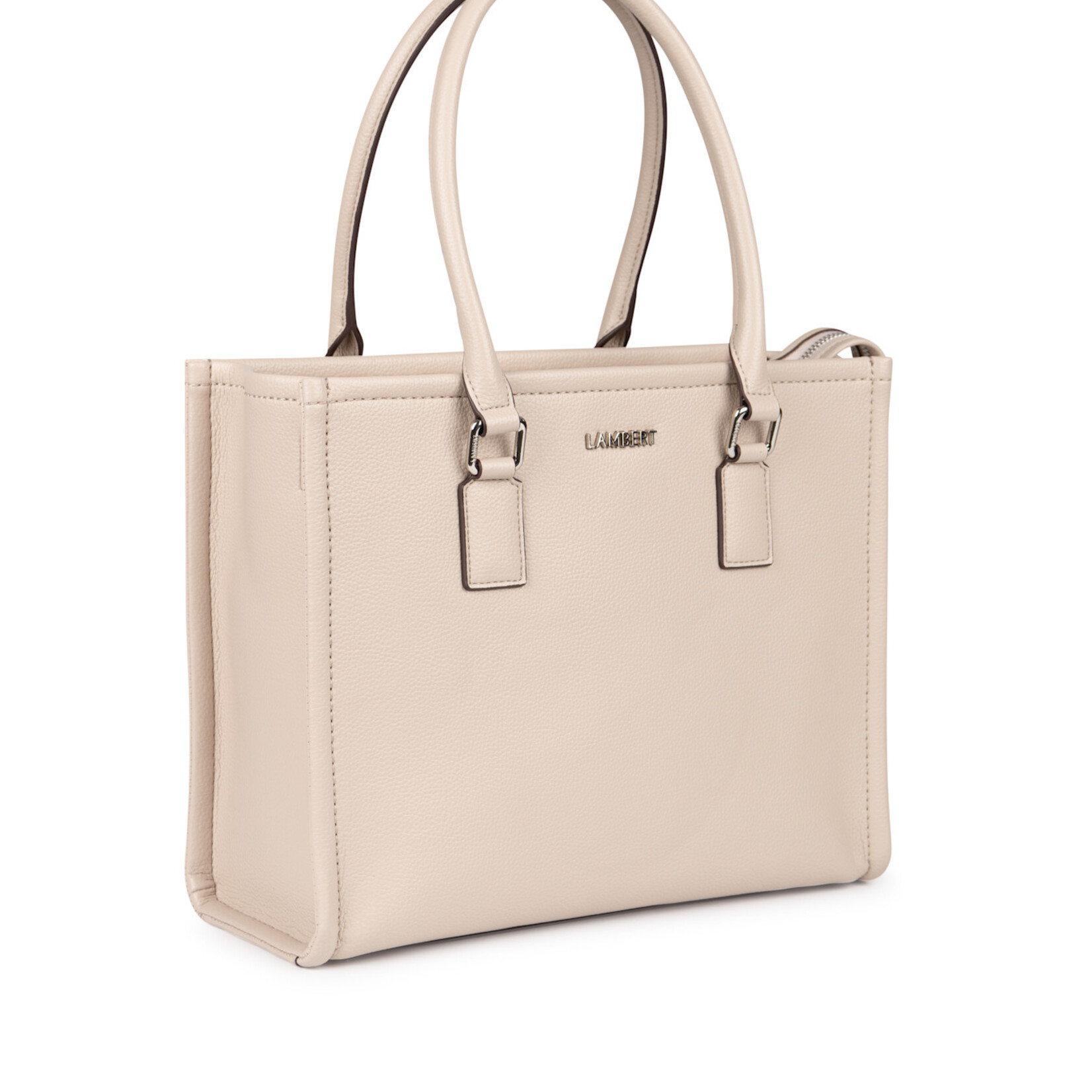 Lambert Le Vera - Sac à main 2-en-1 cuir vegan - Amande